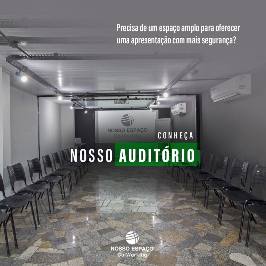 Conheça nosso Auditório