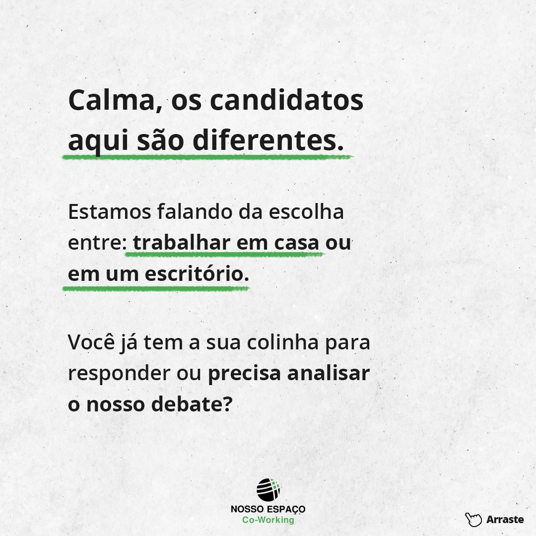 Para quem vai seu voto? 